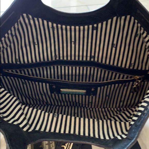 L.A.M.B black clutch with gold hardware - Picture 4 of 5